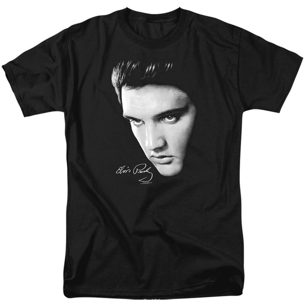 Elvis Presley - Face Adult Regular Fit Short Sleeve