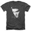 Elvis Presley - Face Adult Regular Fit Heather Short Sleeve