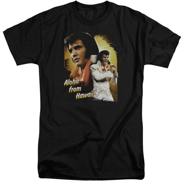 Elvis Presley - Aloha Adult Tall Fit Short Sleeve