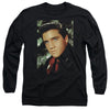 Elvis Presley - Red Scarf Adult Long Sleeve