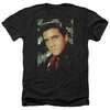 Elvis Presley - Red Scarf Adult Regular Fit Heather Short Sleeve