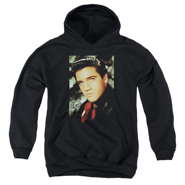 Elvis Presley - Red Scarf Youth Hooded Sweatshirt