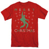 Elvis - Dancing Ugly Christmas Adult Regular Fit Short Sleeve