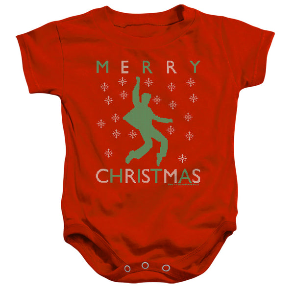 Elvis - Dancing Ugly Christmas Infant Snapsuit