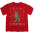 Elvis - Dancing Ugly Christmas Youth Short Sleeve