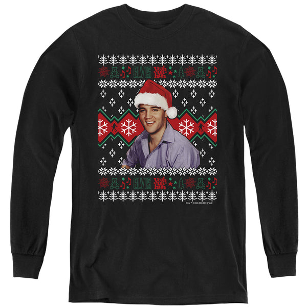 Elvis - Ugly Christmas Sweater L - S Youth