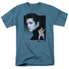 Elvis Presley - Blue Rocker Adult Regular Fit Short Sleeve
