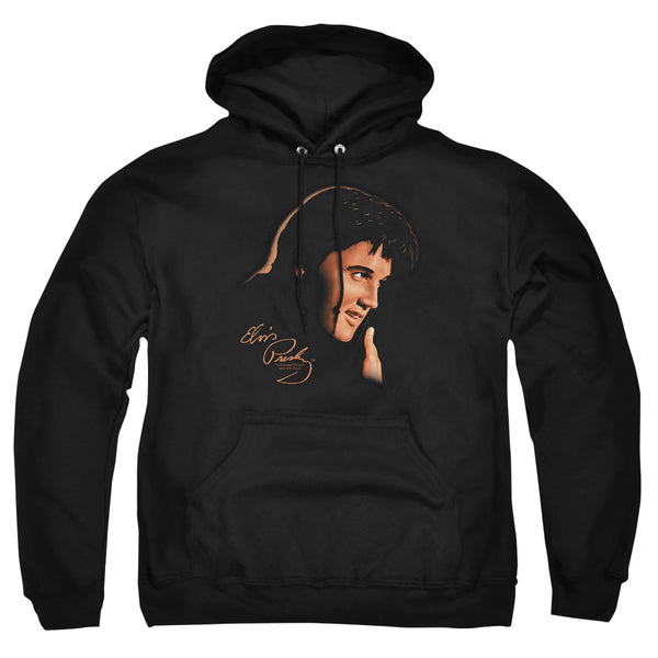 Elvis Presley - Warm Portrait Adult Pullover Hoodie