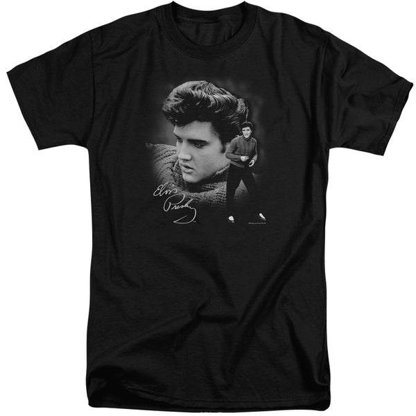 Elvis Presley - Sweater Adult Tall Fit Short Sleeve