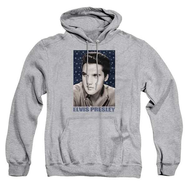 Elvis Presley - Blue Sparkle Adult Pullover Hoodie