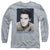 Elvis Presley - Blue Sparkle Adult Long Sleeve