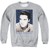 Elvis Presley - Blue Sparkle Adult Crewneck Sweatshirt