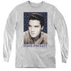 Elvis Presley - Blue Sparkle L - S Youth