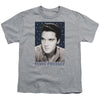 Elvis Presley - Blue Sparkle Youth Short Sleeve