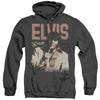 Elvis Presley - Viva Star Adult Heather Hoodie