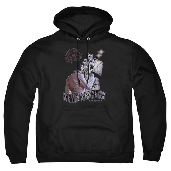 Elvis Presley - Violet Vegas Adult Pullover Hoodie