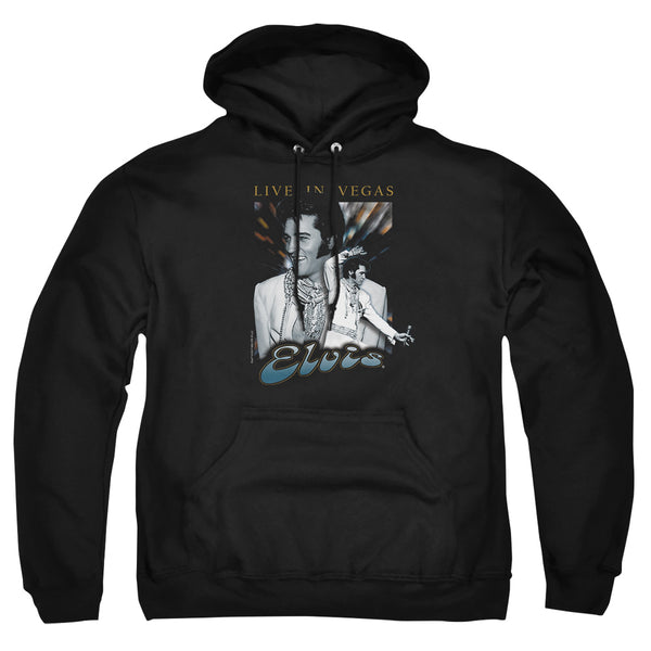 Elvis Presley - Live In Vegas Adult Pullover Hoodie