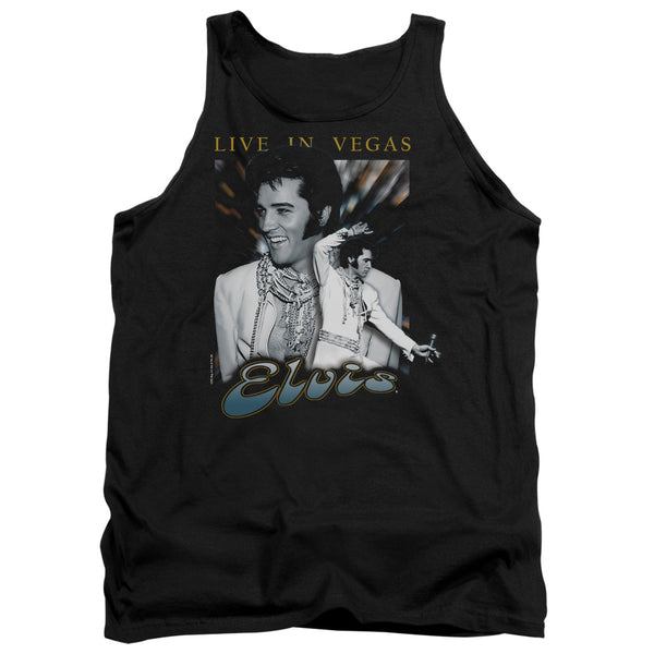 Elvis Presley - Live In Vegas Adult Tank Top