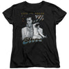 Elvis Presley - Live In Vegas Women's Short Sleeve
