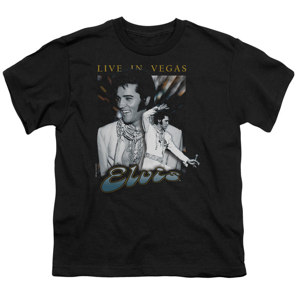 Elvis Presley - Live In Vegas Youth Short Sleeve