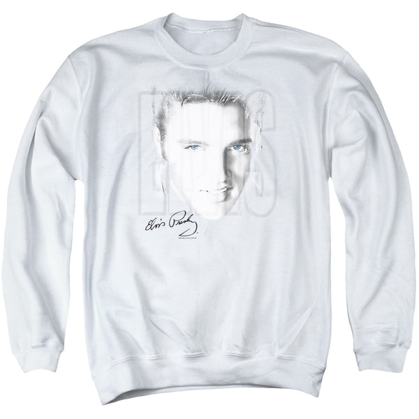 Elvis Presley - Blue Eyes Adult Crewneck Sweatshirt