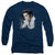 Elvis Presley - Blue Profile Adult Long Sleeve