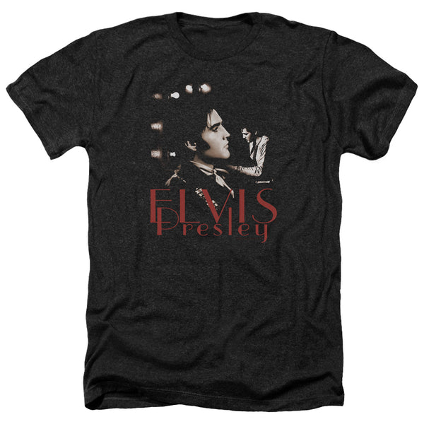 Elvis Presley - Memories Adult Regular Fit Heather Short Sleeve