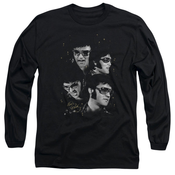 Elvis Presley - Faces Adult Long Sleeve