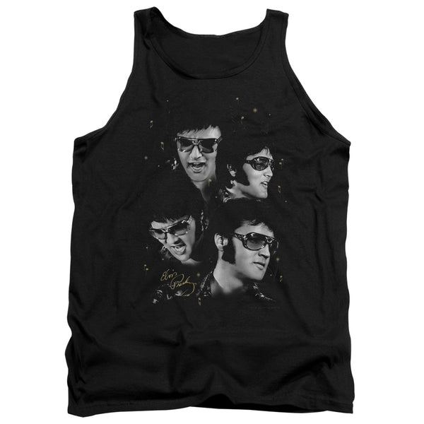 Elvis Presley - Faces Adult Tank Top