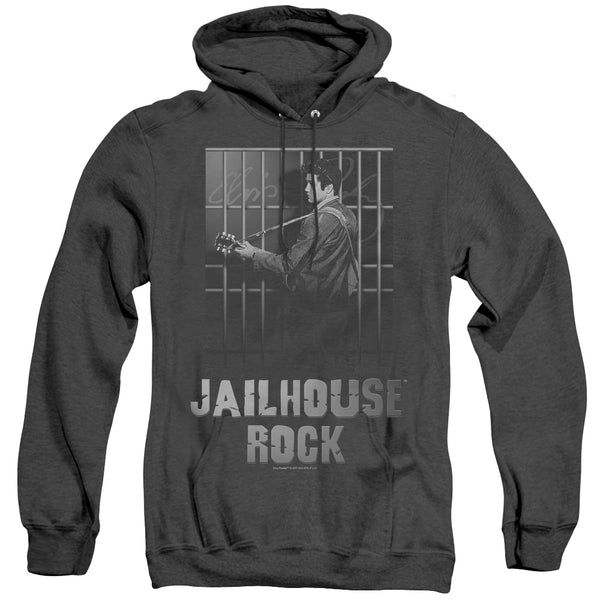 Elvis Presley - Jailhouse Rock Adult Heather Hoodie