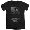 Elvis Presley - Jailhouse Rock Adult Slim Fit V Neck Cotton