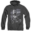 Elvis Presley - Motorcycle Adult Heather Hoodie