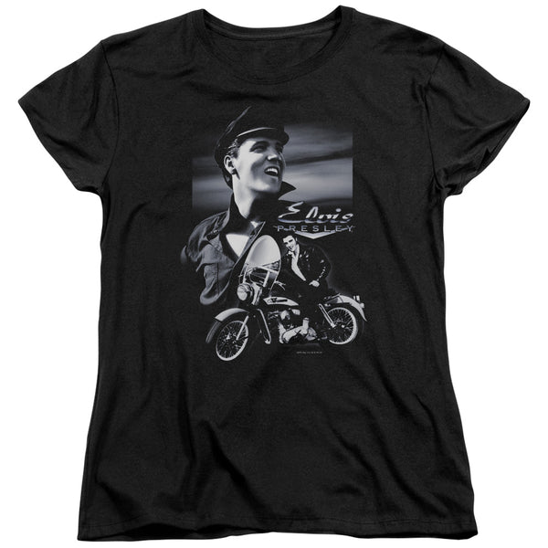 Elvis Presley - Motorcycle Women's Short Sleeve