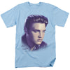 Elvis Presley - Big Portrait Adult Regular Fit Short Sleeve
