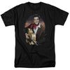Elvis Presley - Red Scarf #2 Adult Regular Fit Short Sleeve