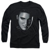 Elvis Presley - Big Face Adult Long Sleeve
