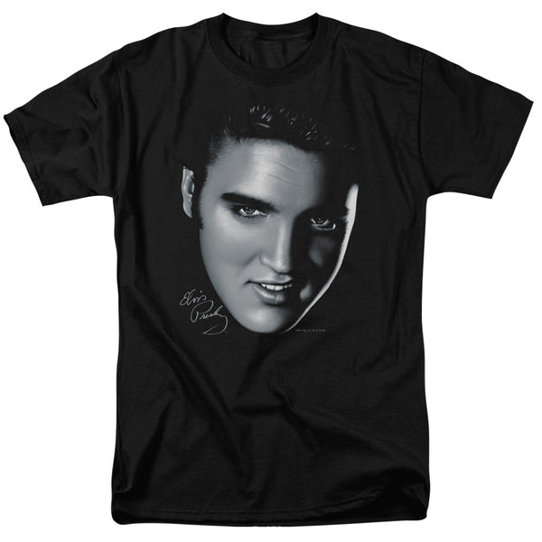 Elvis Presley - Big Face Adult Regular Fit Short Sleeve
