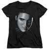 Elvis Presley - Big Face Women's Short Sleeve