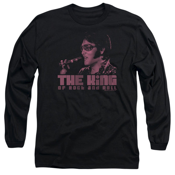 Elvis Presley - The King Adult Long Sleeve