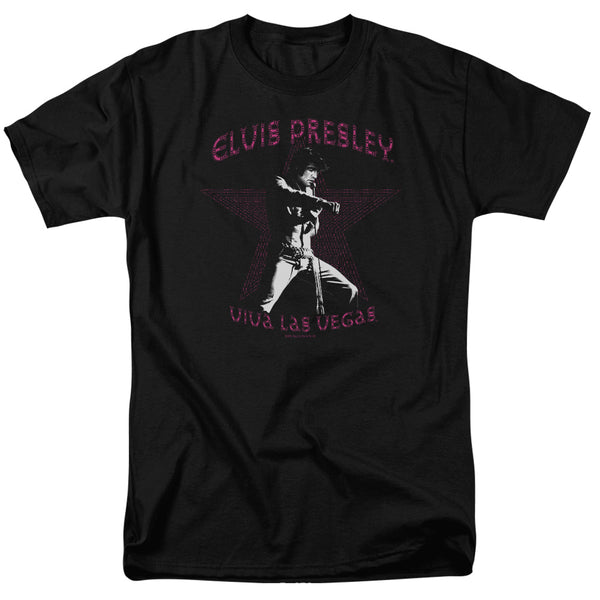 Elvis Presley - Viva Las Vegas Star Adult Regular Fit Short Sleeve