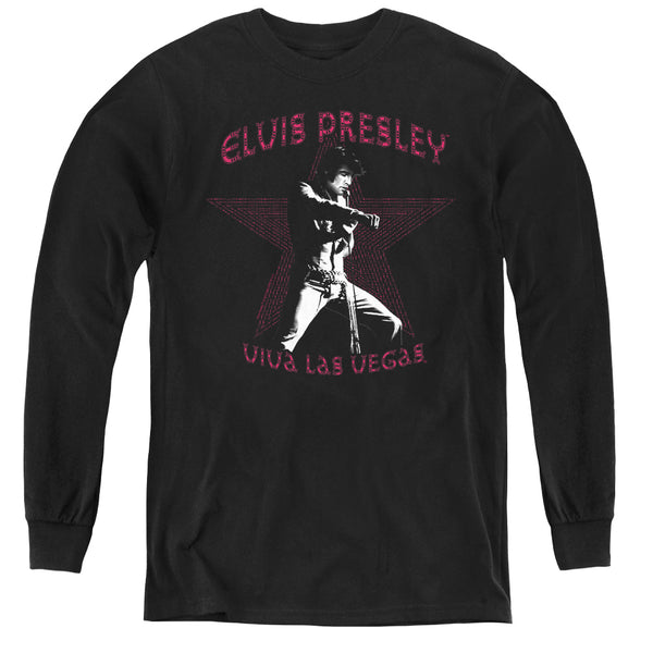 Elvis Presley - Viva Las Vegas Star L - S Youth