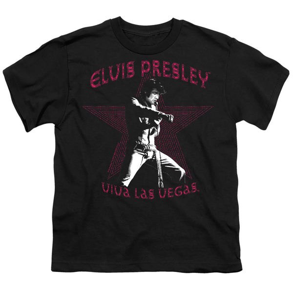 Elvis Presley - Viva Las Vegas Star Youth Short Sleeve