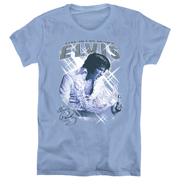 Elvis Presley - Blue Vegas Women's Short Sleeve