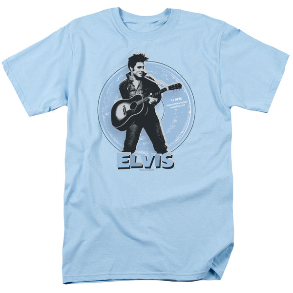 Elvis Presley - 45 Rpm Adult Regular Fit Short Sleeve