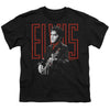 Elvis Presley - Red Guitarman Youth Short Sleeve