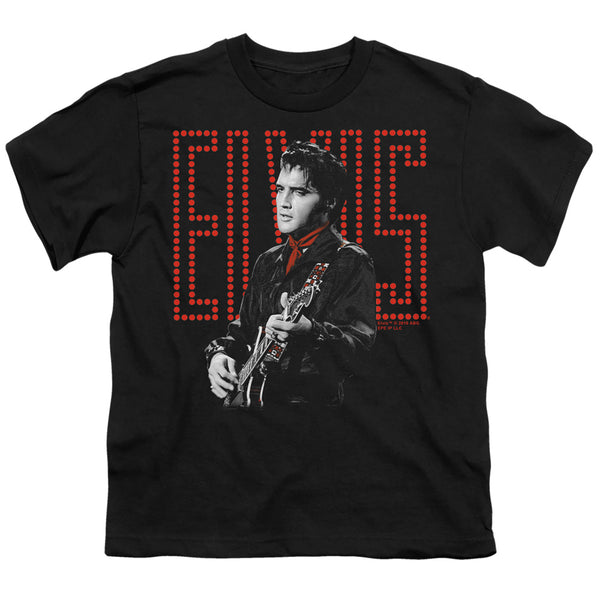Elvis Presley - Red Guitarman Youth Short Sleeve