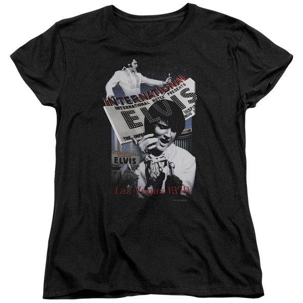 Elvis Presley - International Hotel Women's Short Sleeve