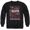 Elvis Presley - Whole Lotta Type Adult Crewneck Sweatshirt