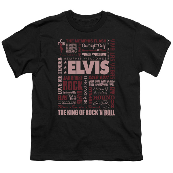 Elvis Presley - Whole Lotta Type Youth Short Sleeve