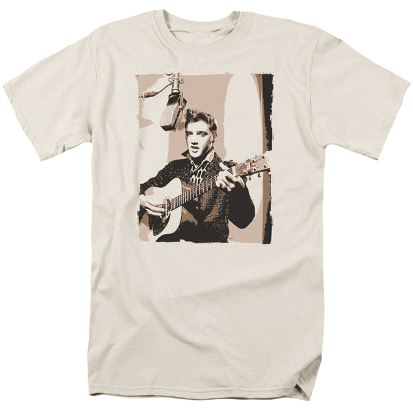 Elvis Presley - Sepia Studio Adult Regular Fit Short Sleeve